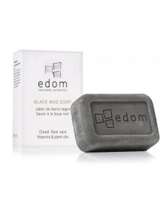 EDOM melnās dubļu ziepes normālai un taukainai ādai 100 gr